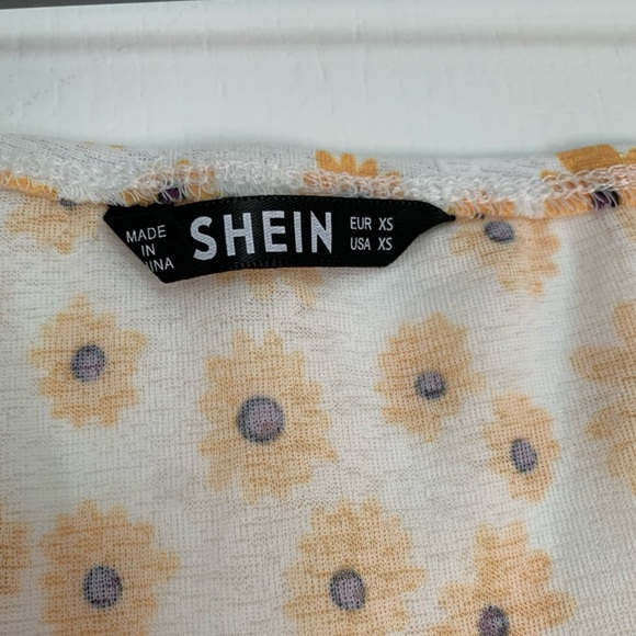 SHEIN Floral Cami Bodysuit - Picture 6 of 8